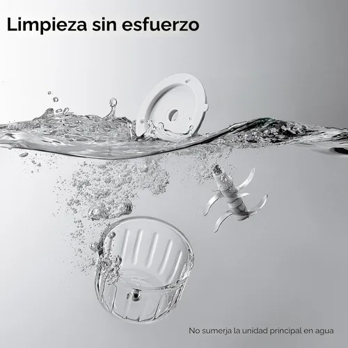 Miniatura 6 de Bc Babycare Fabricante de Alimentos para Bebés - Licuadora de puré de bebé de vidrio para frutas, verduras y carne, mini procesador de alimentos Azul