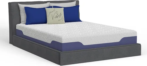 Miniatura 4 de Vibe Supreme Cooling - Colchón híbrido de espuma viscoelástica con resortes interiores y gel, sin fibra de vidrio, cama de 10 pulgadas en una caja