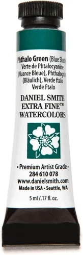 Miniatura 25 de Daniel Smith 284610109 Tubo de acuarela extrafino, 0.2 fl oz, verde submarino