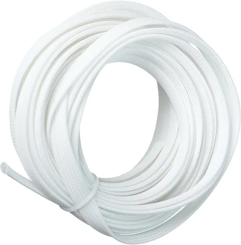 Miniatura 17 de Bettomshin 1 funda de cable trenzado PET de 1.64 pies (1.6 ft), 3/8 pulgadas de ancho, manga trenzada expandible, para proteger el cable eléctrico