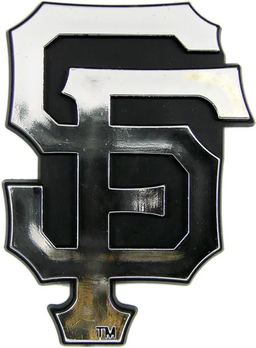 Miniatura 13 de Emblema de automóvil cromado MLB