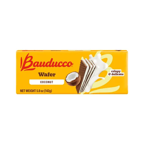 Miniatura 10 de Bauducco Galletas de oblea de chocolate y vainilla - Galletas de oblea prácticas de una sola porción con 3 capas de crema - Delicioso aperitivo