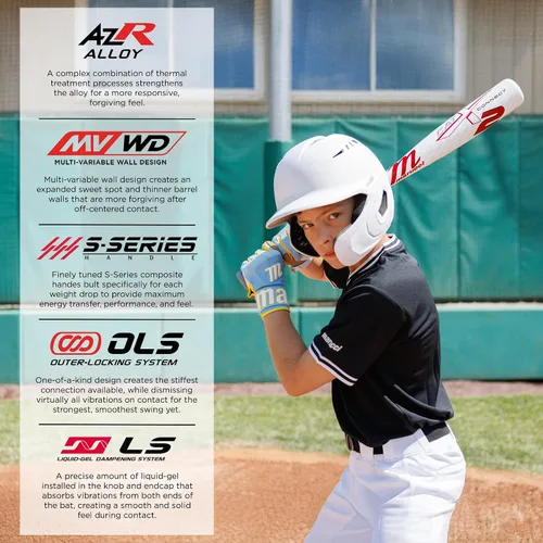 Miniatura 5 de Marucci CATX2 Connect Senior League, 2 3/4" Barrel, -5, -8, -10 Drop, USSSA, End-Loaded