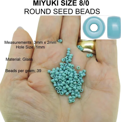 Miniatura 2 de Miyuki Cuentas de semillas 8/0 Topacio transparente AB 0.78 oz Tubo de cuentas