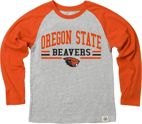 Miniatura 16 de Wes and Willy NCAA playera raglán de manga larga para niños