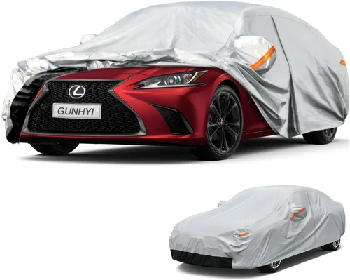 Miniatura 21 de GUNHYI - Funda para auto de 6 capas con ajuste personalizado para Mercedes-Benz Clase S S250 S300 S350 S400 S450 S550 S560 S600 (1972-2025)