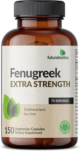 Miniatura 3 de Futurebiotics Fenogreco Extra Strength Apoya la Buena Salud y el Bienestar en General, Sin OGM, 150 Cápsulas Vegetarianas