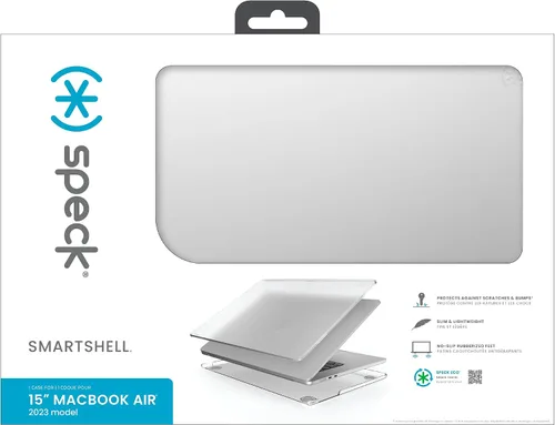 Miniatura 7 de Speck Smartshell - Funda para MacBook Air de 15 pulgadas (2023), protección contra arañazos, funda delgada para MacBook, prevención