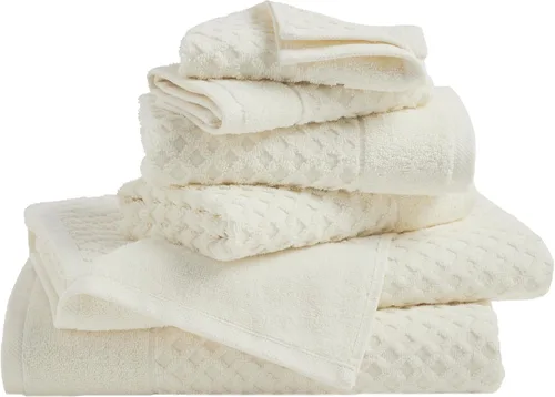 Miniatura 66 de Great Bay Home - Toallas de mano 100% algodón blanco, 6 toallas de baño suaves para manos, altamente absorbentes y de secado rápido, colección