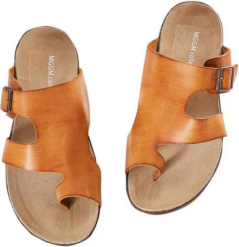 Miniatura 2 de Sandalias de cuero de vaca para hombre