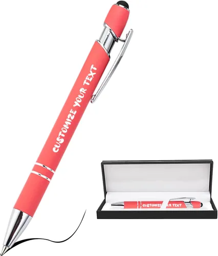 Miniatura 153 de AIFLM Bolígrafos personalizados con nombre a granel hasta 500 unidades de bolígrafos grabados gratis con tu nombre y texto para negocios