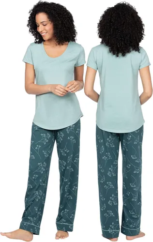 Miniatura 2 de PajamaGram Pijamas para Mujer - Pijama de Manga Corta para Mujer