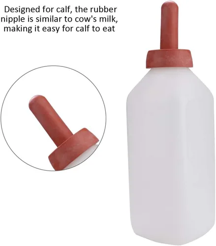 Miniatura 3 de BigKing Biberón de lactancia, 2L Becerro de vaca de alimentación de leche de la botella de leche de las tazas