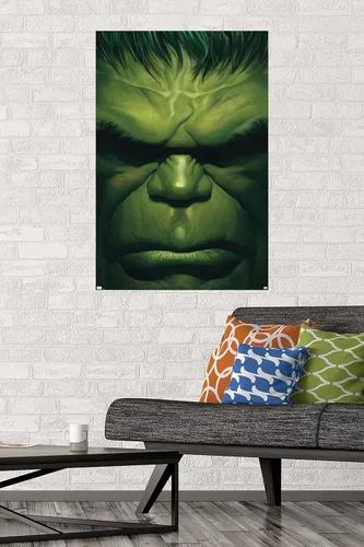 Miniatura 2 de Marvel Comics Hulk - Póster de pared de The Immortal Hulk #18, 34 pulgadas de largo x 22.4 pulgadas de ancho, paquete de póster y montaje prémium