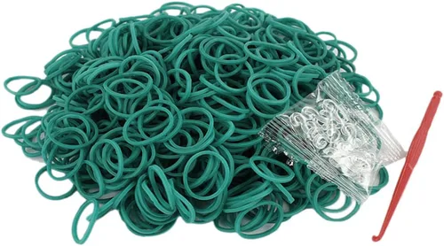 Miniatura 23 de Kit de 3000 bandas de goma de telar con 75 clips, 5 ganchos, kit de fabricación de pulseras de primera calidad para niños, tejer, regalo de A-Café