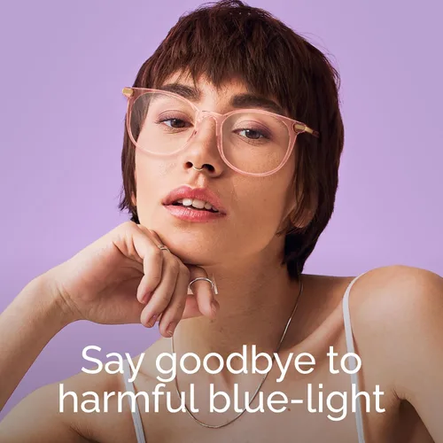 Miniatura 2 de Gaoye GY1688 - Paquete de 2 lentes de bloqueo de luz azul, marco redondo retro, antifatiga ocular, lentes para computadora para mujeres y hombres