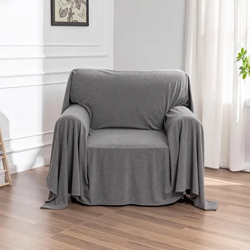 Miniatura 14 de MEETSKY Funda para silla reclinable, a prueba de arañazos, para gatos, fundas de sofá de gran tamaño, lavable para sofá individual, funda suave