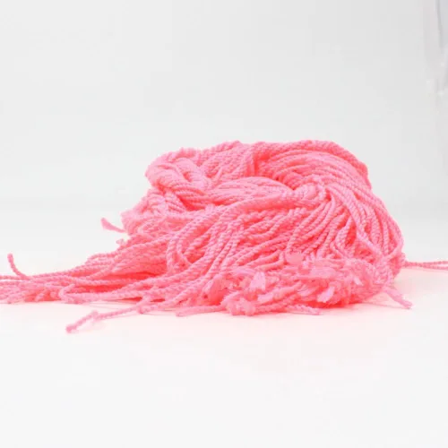 Cuerda de yoyó de poliéster - 130cm-51in - Paquete de 100 cuerdas YoYo (rosa)