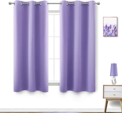 Miniatura 31 de Cortinas opacas de 72 pulgadas extra anchas para dormitorio, puerta corrediza de vidrio y patio, 2 paneles con ojales para oscurecer ventana grande