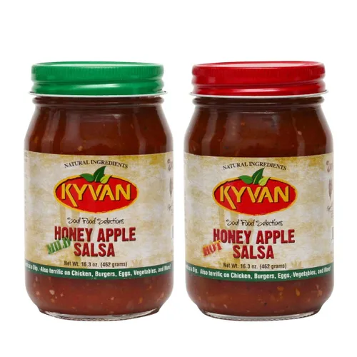 Miniatura 9 de KYVAN Salsa de manzana y miel suave - Paquete de 3
