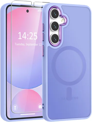 Miniatura 44 de WRJ Funda magnética para Samsung Galaxy Z Fold 7, [protector de pantalla integrado] [compatible con Magsafe], protección de bisagra de cuerpo
