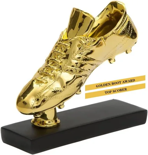 Trofeos de premio Trofeos de Premio Bota de Oro, Premios de Ganadores de Competencia de Fútbol, Recuerdo de resina en forma de zapato de