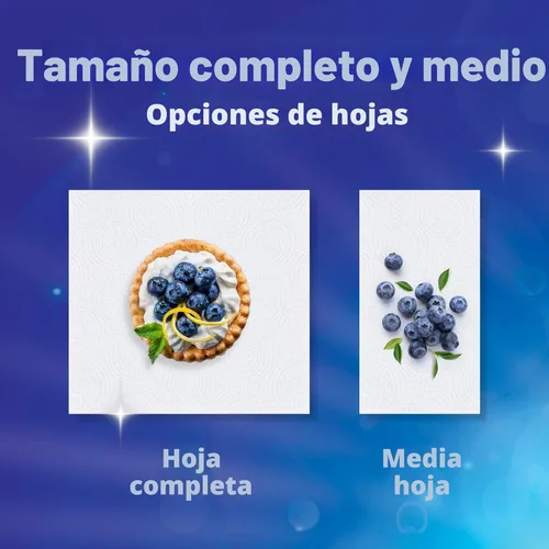 Miniatura 5 de Toallas de papel Sparkle, tamaño a elección, 24 rollos dobles (total de 2,640 hojas) - Toallas resistentes de 2 capas para limpieza de cocina