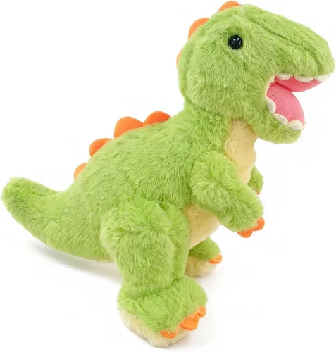 Miniatura 2 de Lindos Animales de Peluche de Dinosaurio Juguetes de Peluche, Peluches de Tiranosaurio de 9.84 Pulgadas, Grandes Regalos de Cumpleaños para Niños