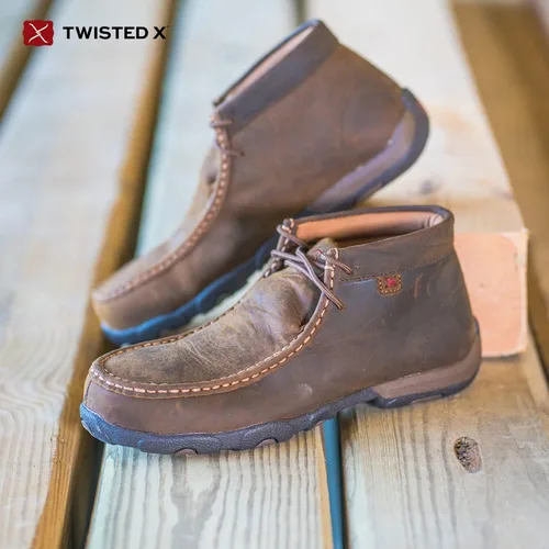 Miniatura 9 de Twisted X - Mocasines de conducción para mujer puntera de acero