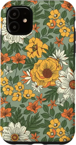 Miniatura 8 de Funda para iPhone 12 mini flores silvestres amarillas flores de verano botánico floral