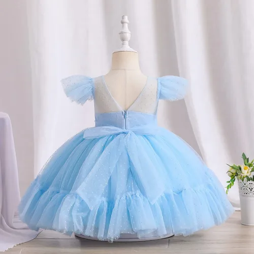 Miniatura 2 de Nileafes Vestidos de princesa para niña de flores vestido de fiesta de cumpleaños