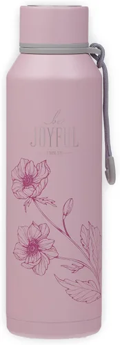 Miniatura 8 de Christian Art Gifts Botella de agua aislada de acero inoxidable de doble pared sellada al vacío para mujeres: Be Still & Know, Salmo 46:10
