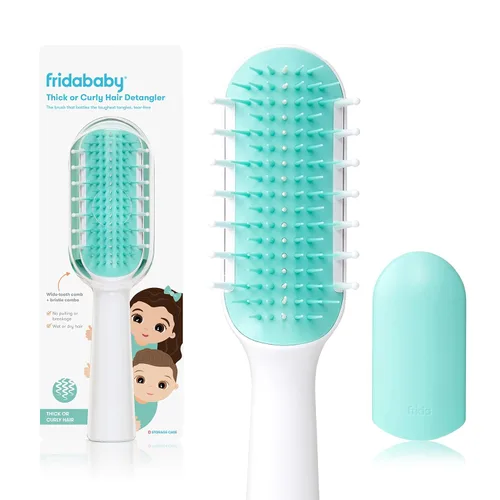 Miniatura 7 de Frida Baby Cepillo para desenredar el cabello fino o liso para niños