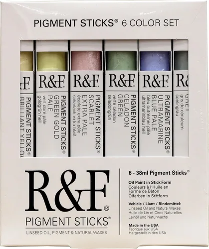 Miniatura 116 de R&F Handmade Paints - Barra de pigmento al óleo profesional, cadmio y limón, 6.4 fl oz Limón de cadmio