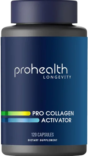 ProHealth Activador de colágeno profesional triple probado en laboratorio de terceros, 120 cápsulas