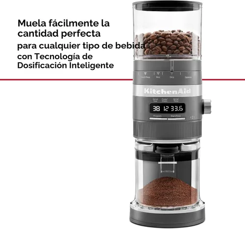 Miniatura 2 de KitchenAid Molinillo de café de rebabas - KCG8433 - Gris carbón mate