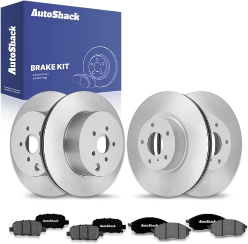 Miniatura 12 de AutoShack Rotores de Freno Delanteros y Traseros Pastillas de Freno de Cerámica Repuesto Para Nissan 370Z 350Z INFINITI G35 M35 EX35 G25 QX50 M45