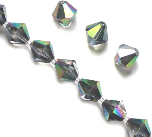Miniatura 28 de Adabele - Cuentas bicónicas de cristal austriaco similares a cristales de Swarovski o Preciosa- Para aretes, brazaletes, collares, abalorios, joyas