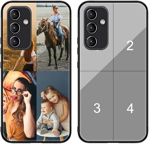 Miniatura 437 de Funda de teléfono personalizada para Samsung Galaxy S22+ / S22 Plus 5G, funda de TPU suave de vidrio templado antiarañazos personalizada con foto
