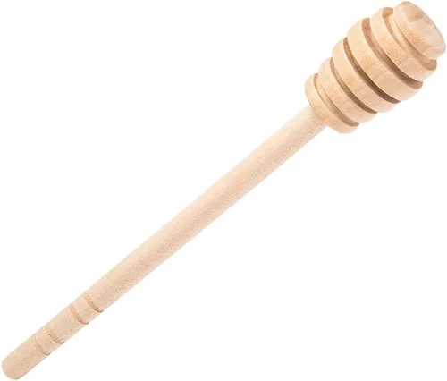 Miniatura 9 de Agitador de mezcla de miel de madera, 3 piezas, mini cucharas de miel