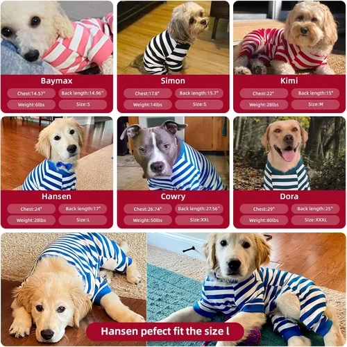 Miniatura 8 de Pijama para perros, pijamas para perros pequeños, pijamas de Navidad para perros, pijamas para perros y niñas, pijamas para perro, overol