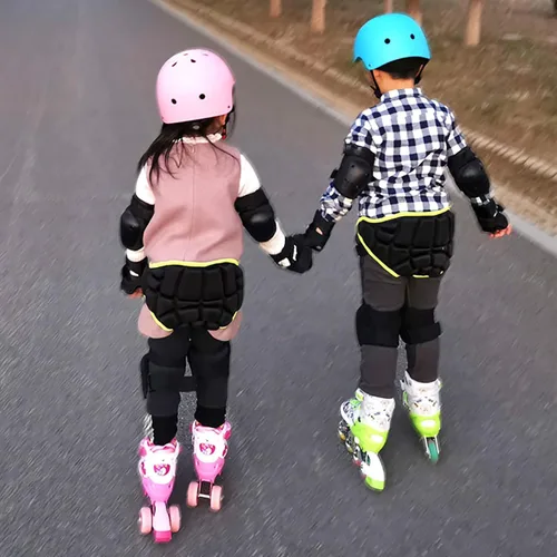 Miniatura 2 de Almohadillas para glúteos para adolescentes y niños, para snowboard, esquí, equipo de protección 3D grueso de EVA, pantalones cortos de protección