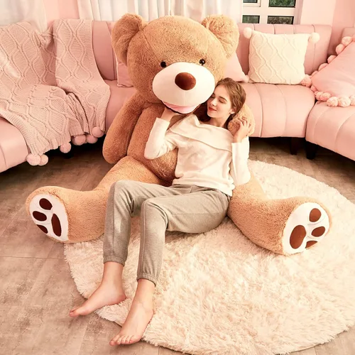 Miniatura 2 de IKASA - Peluche gigante, oso de peluche gigante Marrón