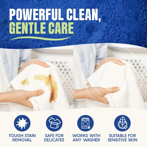 Miniatura 4 de Purecise Toss & Go - Hojas de detergente para ropa Paquete de 3 muestras, 30 cargas, prueba antes de comprometerse, de rápida disolución, sin