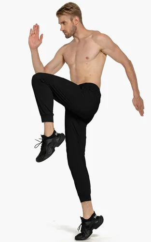 Miniatura 5 de M MAROAUT Pantalones deportivos ligeros para hombre con bolsillos con cremallera pantalones de entrenamiento para correr atletismo casual golf