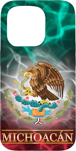 Miniatura 13 de Funda para iPhone 11 con la bandera de México de Michoacán, funda con orgullo de raíces mexicanas