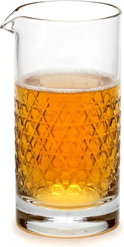 Miniatura 11 de Homestia Vaso mezclador de cóctel de cristal con tallo de 22 onzas, vidrio agitador sin plomo con base pesada para Martini, Old Fashioned