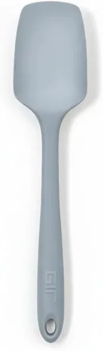Miniatura 14 de GIR: Get It Right Espátula de Silicona Spoonula - Raspador Espátula de Silicona Antiadherente Resistente al Calor para Mezclar, Servir, Raspar, Azul