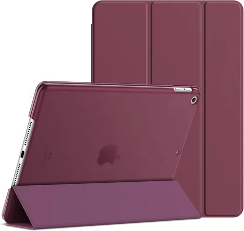 Miniatura 24 de JETech Funda para iPad de 10.2 pulgadas (modelo 2021/2020/2019, 9/8/7 generación), cubierta con activación/suspensión automática (beige)