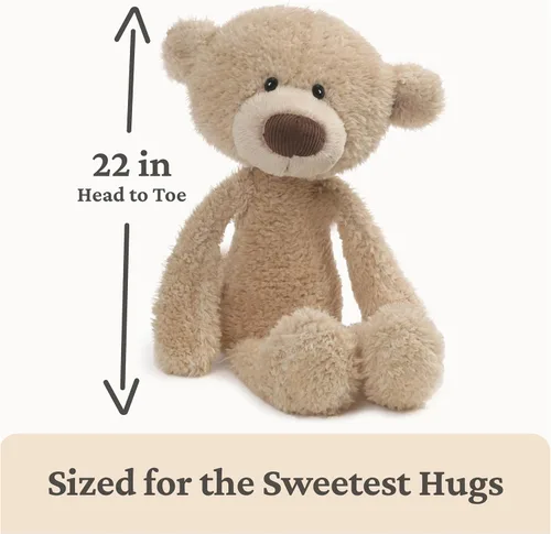 Miniatura 5 de GUND Palillo de dientes clásico osito de peluche de alta calidad para edades de 1 año en adelante, beige, 22 pulgadas